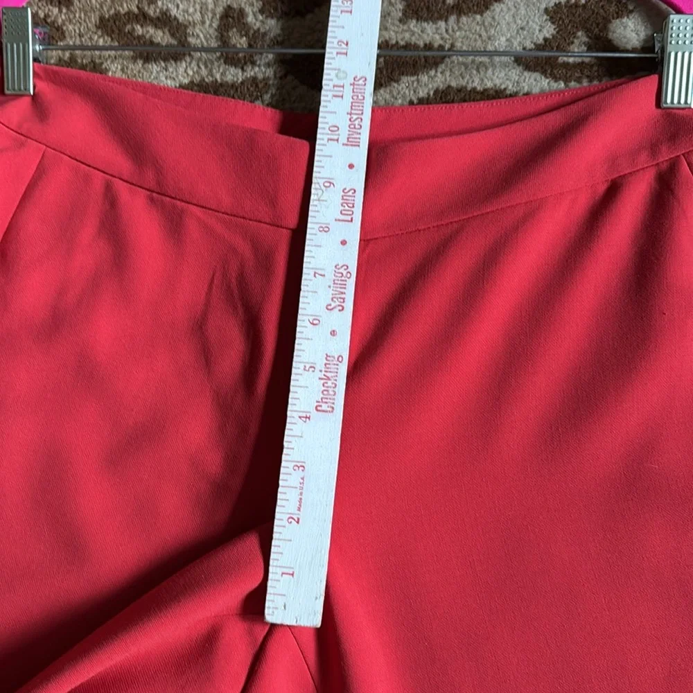 NWT J. Jill pants trousers Womens 12P Stretch Flat front Office Career Sangria - Picture 7 of 10